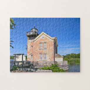 Puzzle Phare de Saugerties, le fleuve Hudson New York