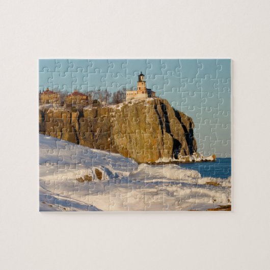 Puzzle Phare de Split Rock sur le lac (Horizontal)