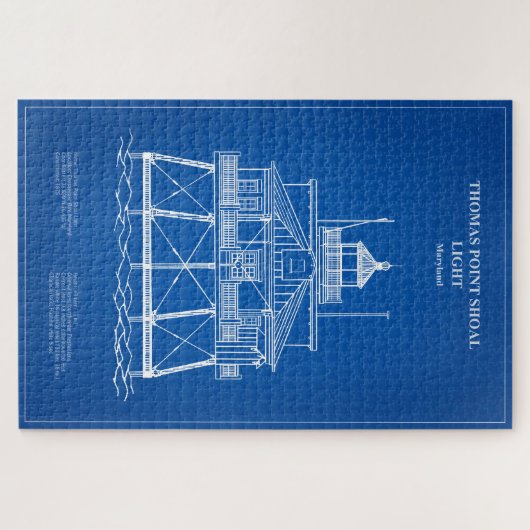 Puzzle Phare de Thomas Point Shoal - Maryland - AD (Horizontal)