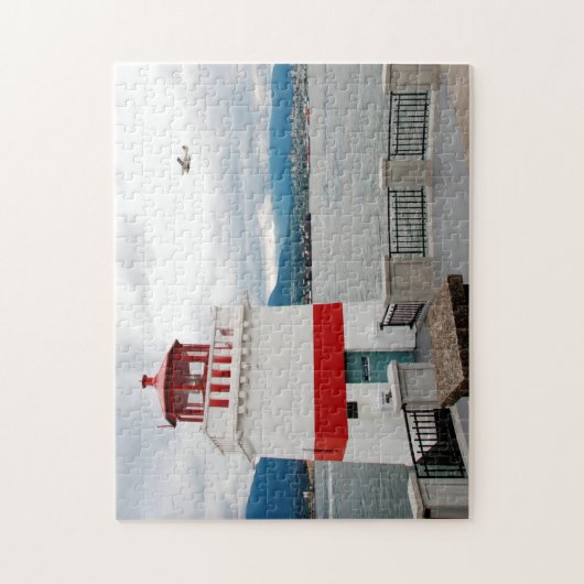 Puzzle Phare de Vancouver. (Vertical)
