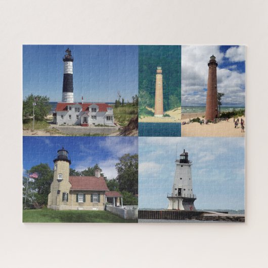 Puzzle Phare de West Central Lower Michigan (Horizontal)
