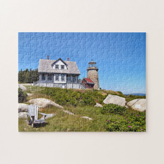 Puzzle Phare de Whitehead Island, Maine (Horizontal)