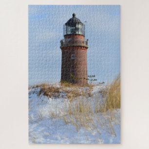 Puzzle Phare d'hiver