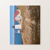 Puzzle Phare du Maine Hendricks Head Date de visite (Vertical)