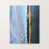 Puzzle Phare du port d'hiver, Maine (Vertical)