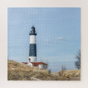 Puzzle Phare et tour de Big Sable Point - 676 pièces