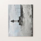 Puzzle Phare et vagues Duluth Minnesota (Vertical)
