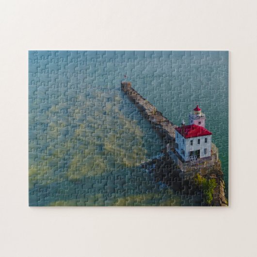 Puzzle Phare Lake Erie. (Horizontal)