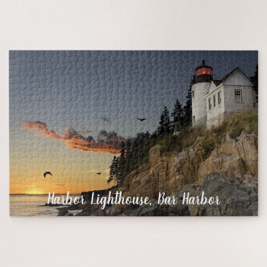 Puzzle Phare pittoresque Bar Harbour (Horizontal)