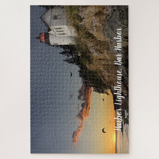 Puzzle Phare pittoresque Bar Harbour (Vertical)