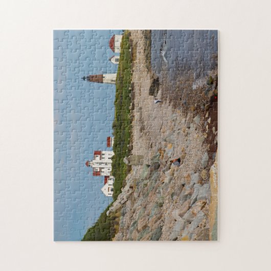 Puzzle Phare Rhode Island. (Vertical)