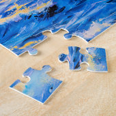 Puzzle Phare sur la côte rocheuse Impressionniste (Côté)