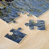 Puzzle Phare sur la rive du lac (Côté)