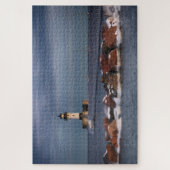 Puzzle Phare sur un matin glacial Duluth Minnesota (Vertical)