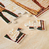 Puzzle pharoah papyrus égyptien, (Côté)