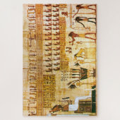 Puzzle pharoah papyrus égyptien, (Vertical)