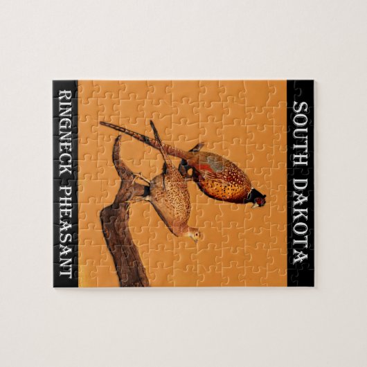 Puzzle Pheasant à col rond (Horizontal)