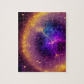 Puzzle Phénomène mystique violet Figure du Cosmos (Vertical)