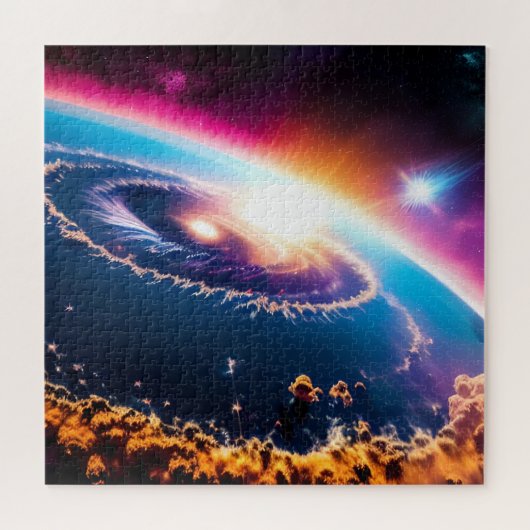 Puzzle Phénomène universel Galactique terrestre ouragan (Horizontal)