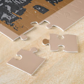 Puzzle Philadelphie de style vintage (Côté)