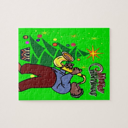 Puzzle Philadelphie Jazz style Noël (Horizontal)