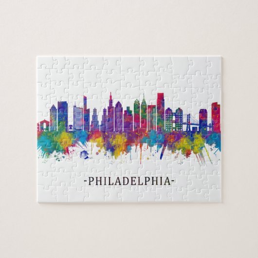 Puzzle Philadelphie Pennsylvanie Skyline (Horizontal)
