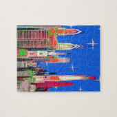 Puzzle Philadelphie Sky style Noël (Horizontal)