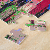 Puzzle Philadelphie Sky style Noël (Côté)