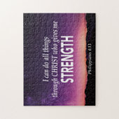 Puzzle PHILIPPIENS 4:13 Je Peux Faire Tout Chrétien (Vertical)