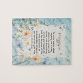 Puzzle Philippiens 4:6-7 Bible chrétienne Verse Aquarelle (Horizontal)