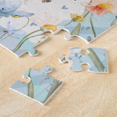 Puzzle Philippiens 4:6-7 Bible chrétienne Verse Aquarelle (Côté)