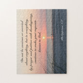 Puzzle Philippiens 4:6 Ne soyez pas anxieux ou inquiet Bi (Vertical)