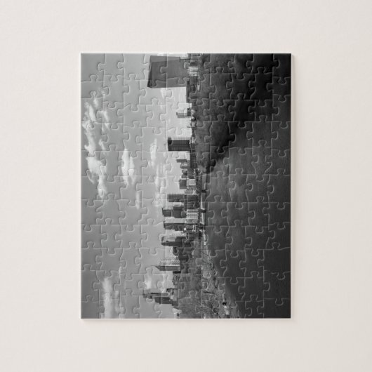 Puzzle Philly b/w (Vertical)