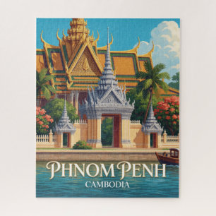 Puzzle Phnom Penh Cambodge Palais Royal Voyage