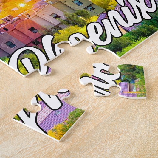 Puzzle Phoenix, Arizona, États-Unis (Côté)