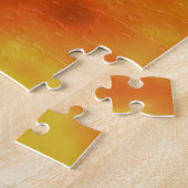 Puzzle Phoenix coloré volant contre un Arrière - plan enf (Côté)