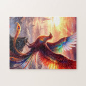 Puzzle Phoenix incroyable au lever du soleil (Horizontal)