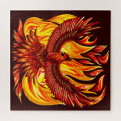 Puzzle Phoenix mythologique immortelle Créature (Horizontal)