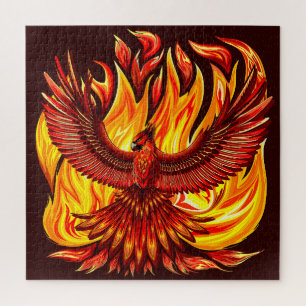 Puzzle Phoenix mythologique immortelle Créature