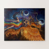 Puzzle “Phoenix Yin Yang Canvas – (Horizontal)