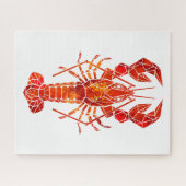 Puzzle Phomard polygonal rouge (Horizontal)