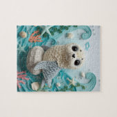 Puzzle Phoque Commun Papier Quilling (Horizontal)