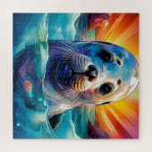 Puzzle Phoque pour bébé (Horizontal)