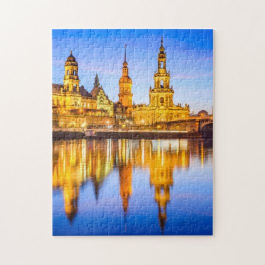 Puzzle photo 11x14 avec boîte cadeau Dresden (Vertical)