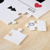 Puzzle Photo Anniversaire Unique Music Player Love (Côté)