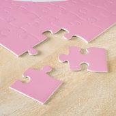 Puzzle photo au coeur blanc (Côté)