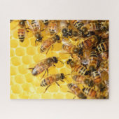 Puzzle photo Bee Hive Honey Bees (Horizontal)