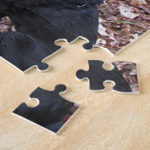 Puzzle Photo Black Dog (Côté)