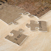Puzzle photo Carte vintage (Côté)