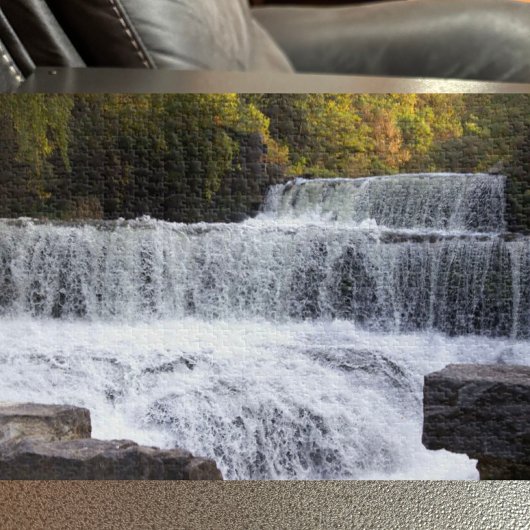 Puzzle photo cascade